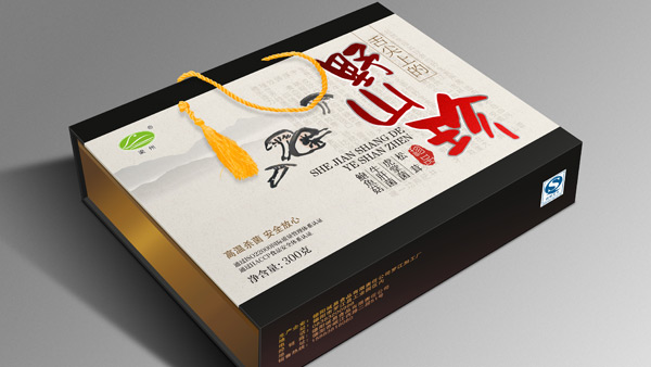 舌尖上的野山珍特色食品包裝設(shè)計